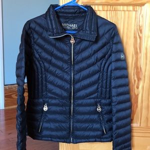 Michael Kors Black Down Jacket